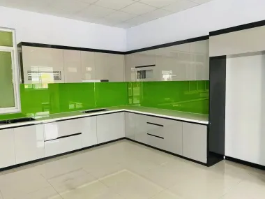 Mẫu Tủ Bếp Chữ L Hiện Đại, Bền Đẹp | Nội Thất QL Home Bình Chánh