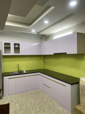 Mẫu Tủ Bếp Chữ L Hiện Đại, Tinh Tế | Nội Thất QL Home Bình Chánh