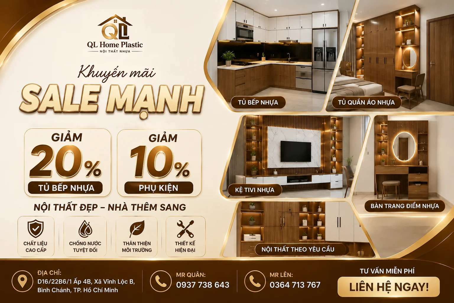 Nội Thất QL Home Plastic - Nhi Web 0582611569